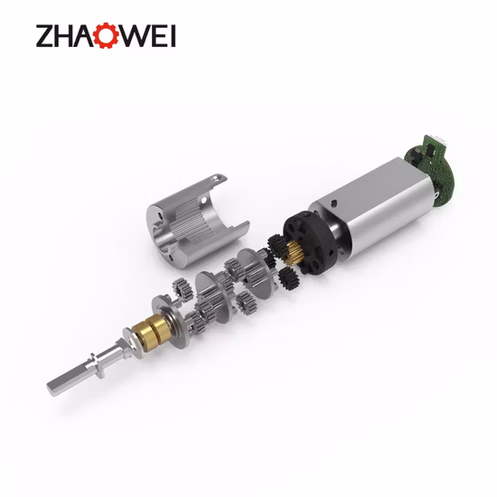 Mini actuador personalizado, codificador de motor paso a paso micro, 16mm, 6V, 12V, para lente telescópica de elevación de TV